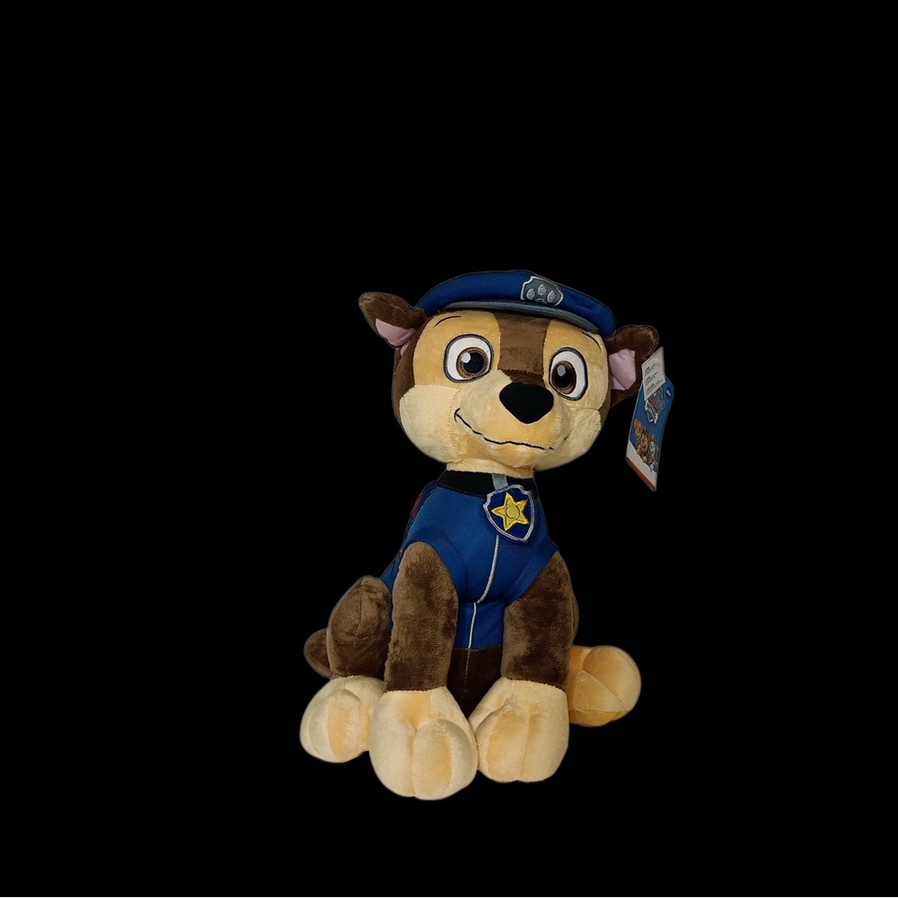 Chase Paw Patrol 12 inch Plush  Toy - Brown and Blue - Picture 2 of 2